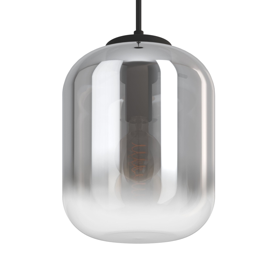 Eglo - Lustra ar auklu 1xE27/40W/230V d. 35 cm dūmakains