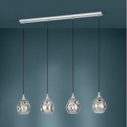 Eglo - Lustra uz auklas 4xE27/40W/230V