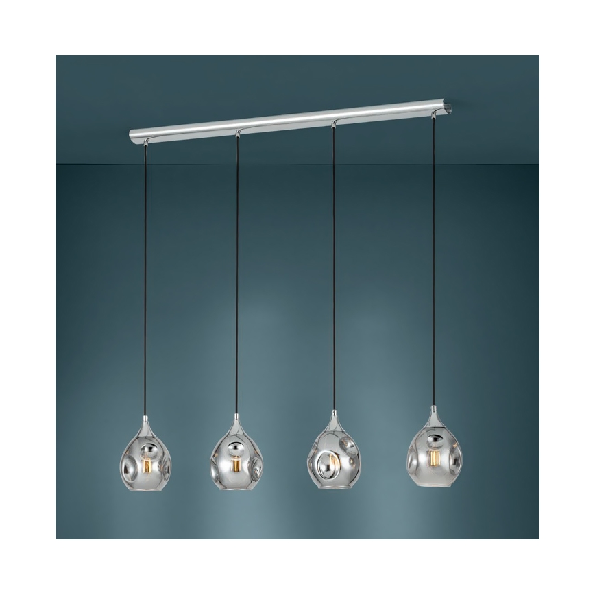 Eglo - Lustra uz auklas 4xE27/40W/230V