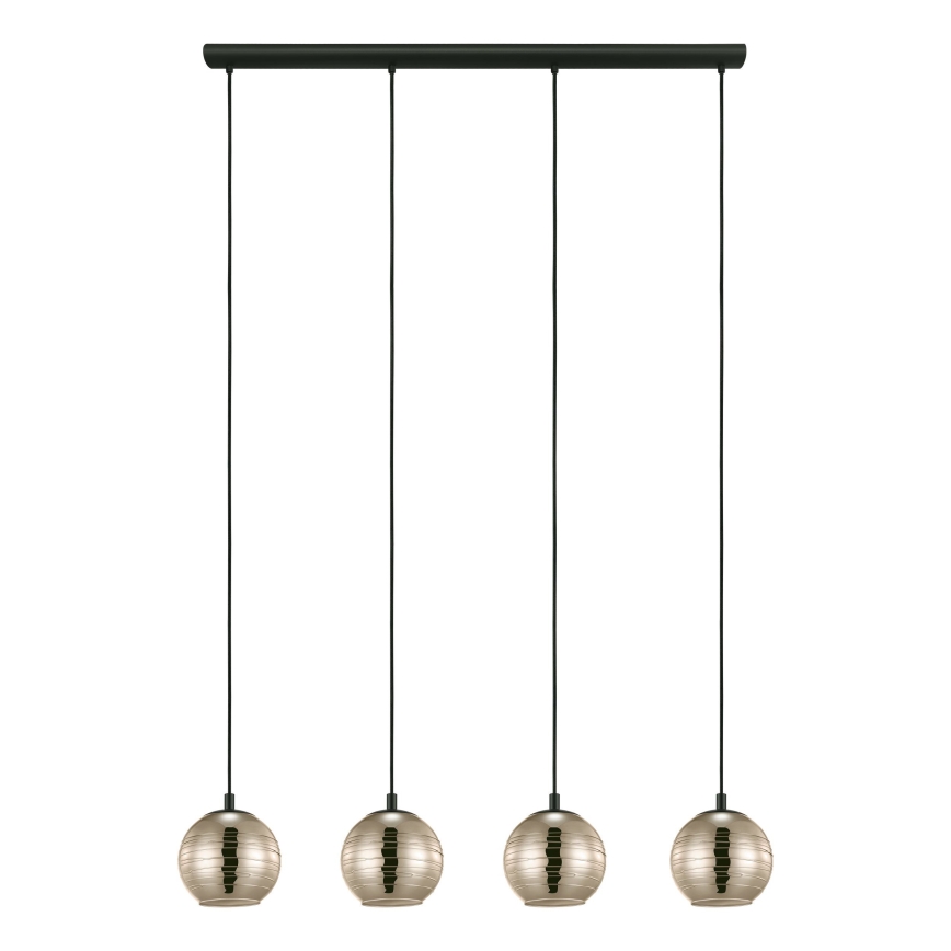 Eglo - Lustra uz auklas 4xE27/40W/230V