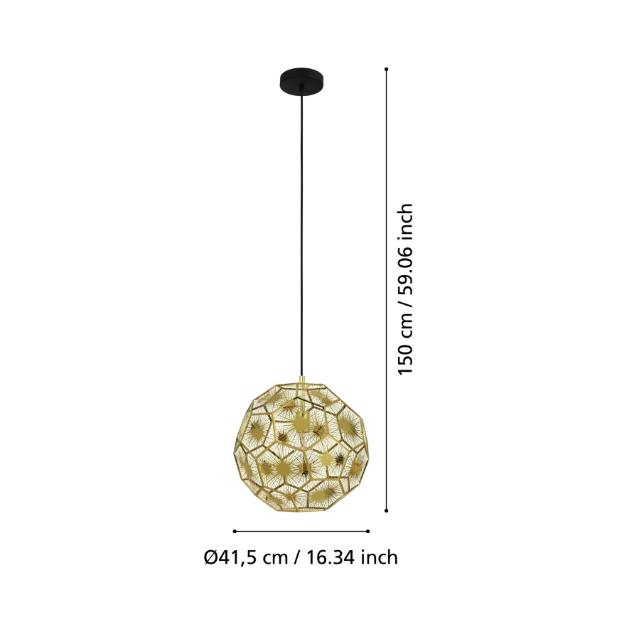Eglo - Lustra uz auklas 1xE27/60W/230V d. 41 cm