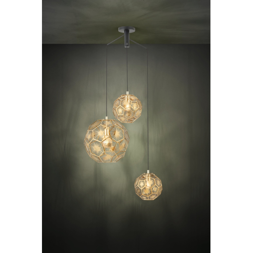 Eglo - Lustra uz auklas 3xE27/60W/230V