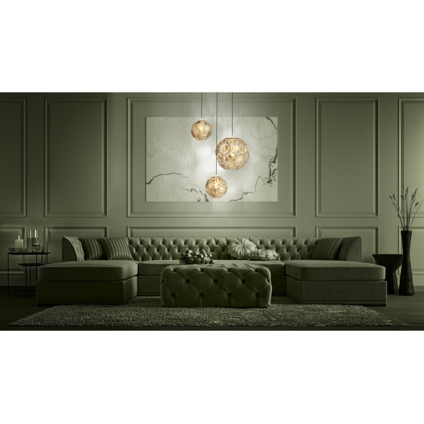 Eglo - Lustra uz auklas 3xE27/60W/230V