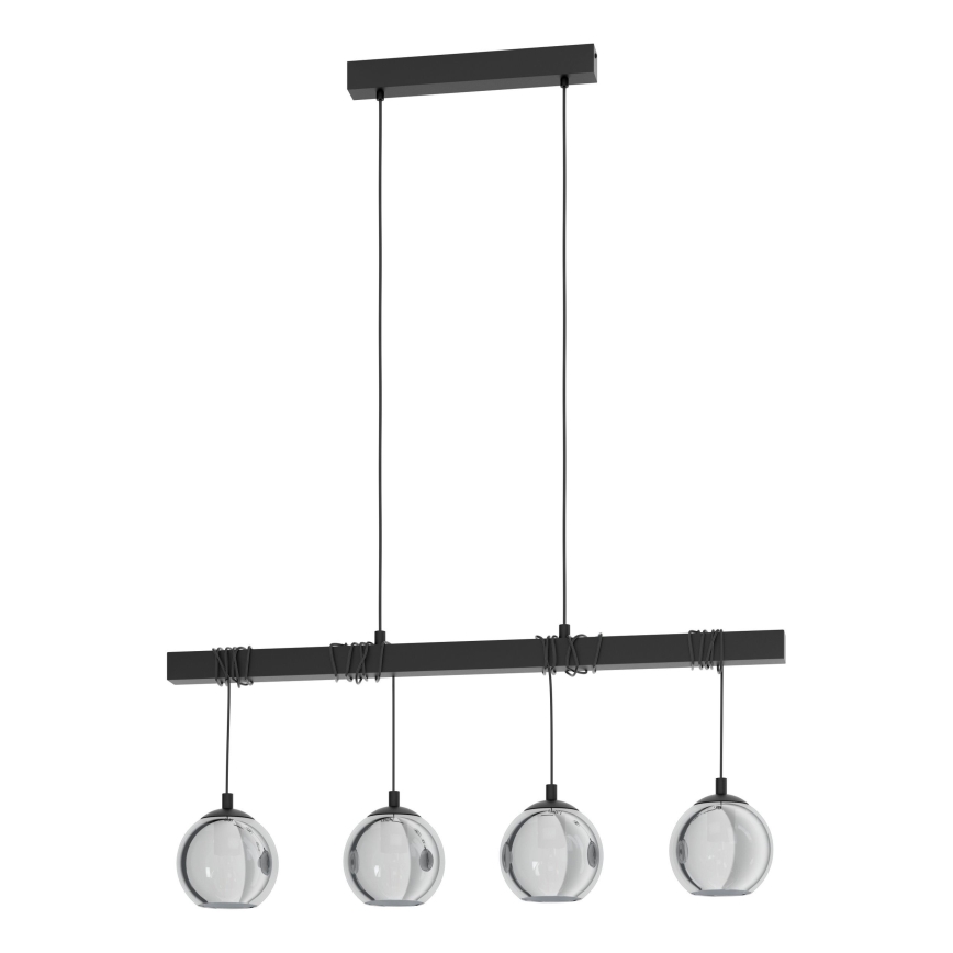 Eglo - Lustra uz auklas 4xE27/40W/230V