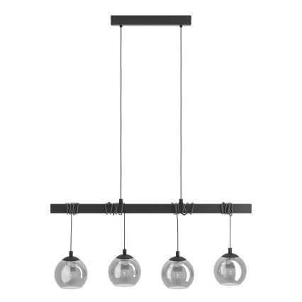 Eglo - Lustra uz auklas 4xE27/40W/230V