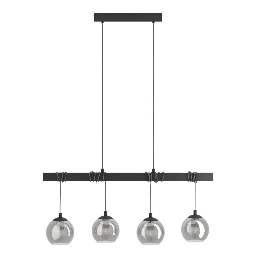 Eglo - Lustra uz auklas 4xE27/40W/230V
