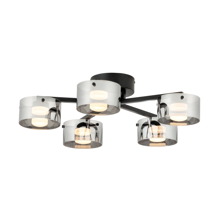 Eglo - LED Aptumšojama pie virsmas stiprināma lustra 5xLED/5,4W/230V