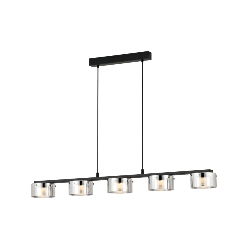 Eglo - LED Aptumšojama lustra uz auklas 5xLED/5,4W/230V