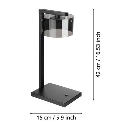 Eglo - LED Aptumšojama galda lampa 1xLED/7,2W/230V