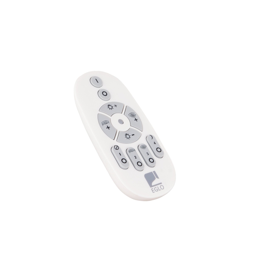 Eglo - LED Aptumšojama lustra ar auklu LED/57,5W/230V 3000K melna + tālvadības pults