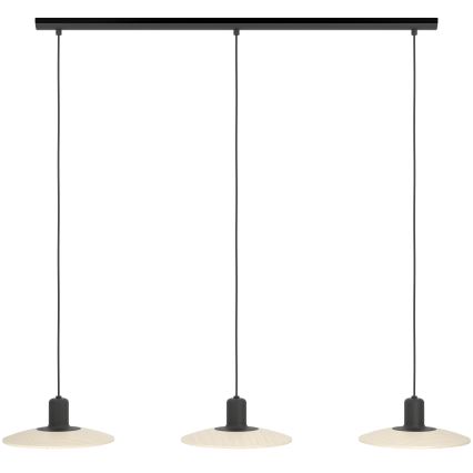 Eglo - LED Lustra ar auklu 3xGU10/4,6W/230V 3000K