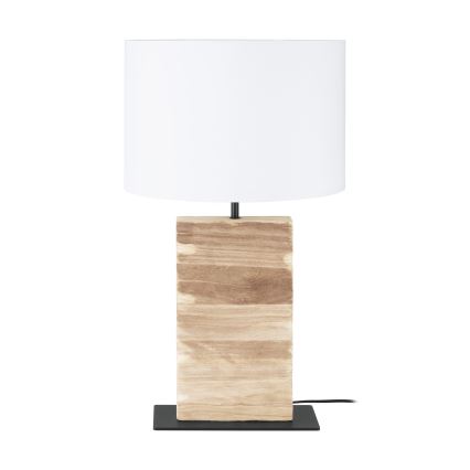 Eglo - Galda lampa 1xE27/40W/230V 62,5 cm brūna