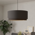 Eglo 39931 - Pakaramā lustra ar vadu MANDERLINE 1xE27/40W/230V brūna/zelta