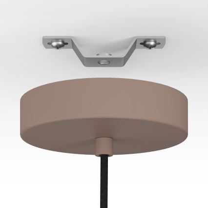 Eglo - Lustra ar auklu 1xE27/40W/230V brūna
