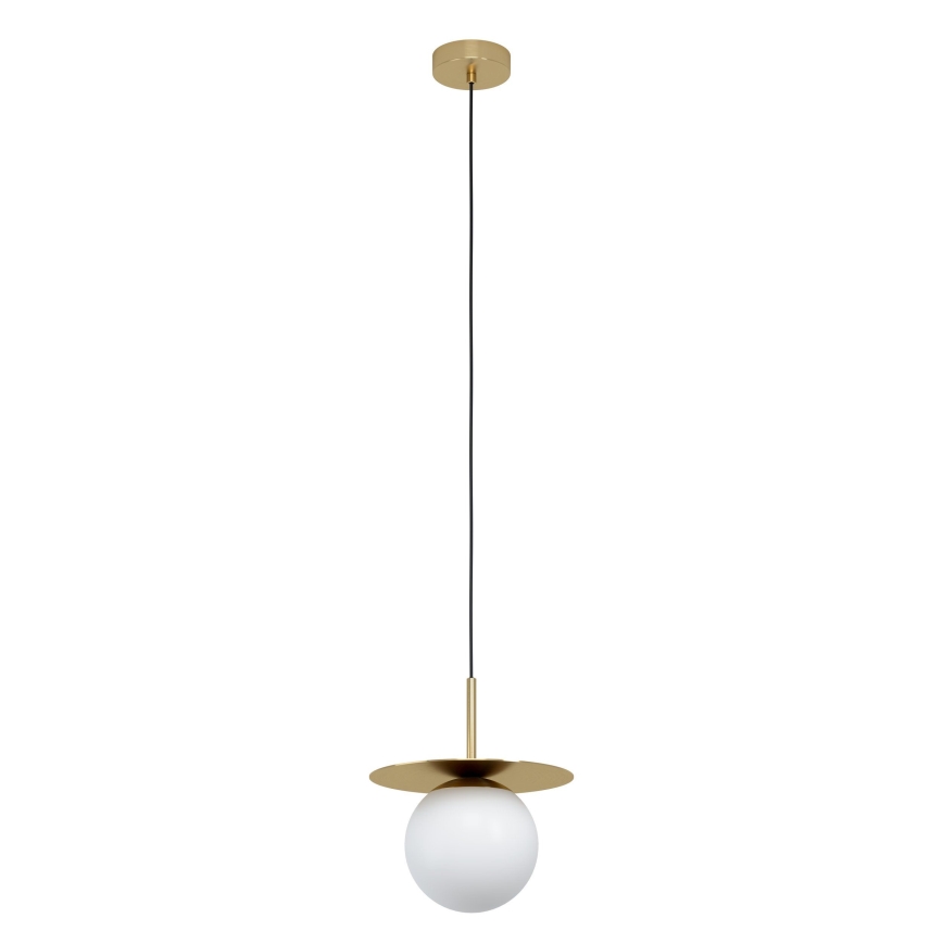 Eglo - Lustra ar auklu 1xE27/40W/230V zelta