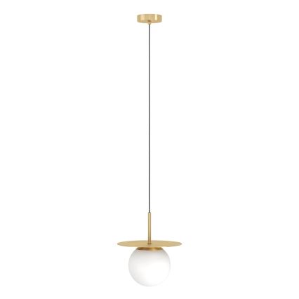 Eglo - Lustra ar auklu 1xE27/40W/230V zelta