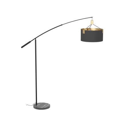 Eglo - Grīdas stāvlampa 3xE27/40W/230V melna/zelta