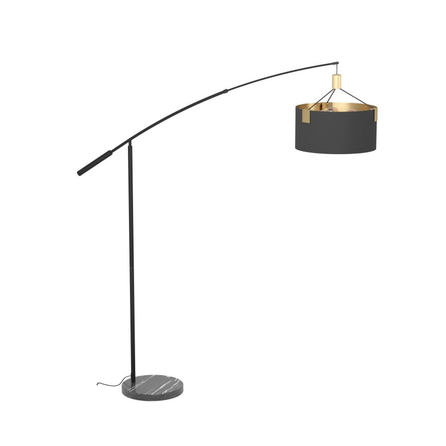 Eglo - Grīdas stāvlampa 3xE27/40W/230V melna/zelta