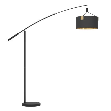 Eglo - Grīdas stāvlampa 3xE27/40W/230V melna/zelta