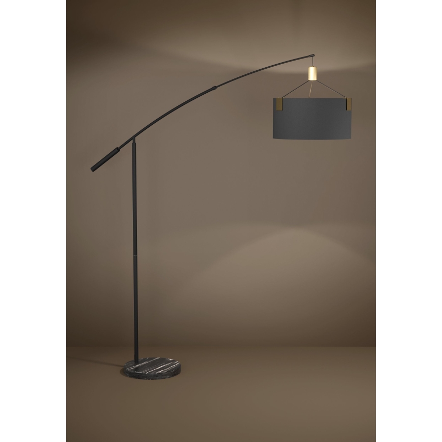 Eglo - Grīdas stāvlampa 3xE27/40W/230V melna/zelta