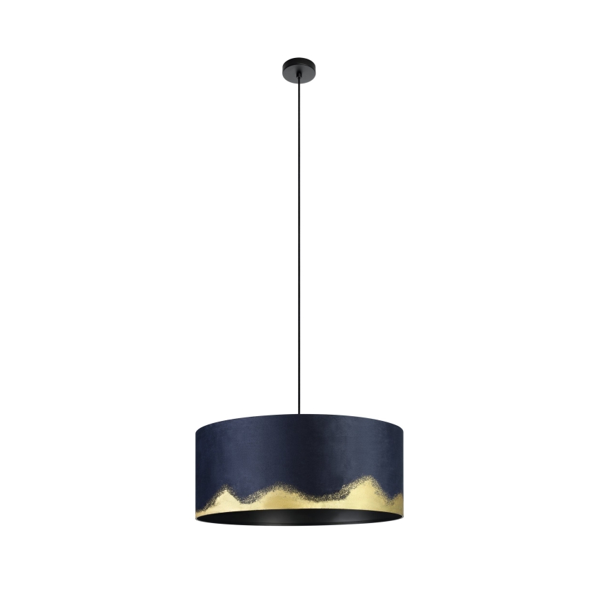 Eglo - Lustra ar auklu 1xE27/40W/230V d. 53 cm zila/zelta