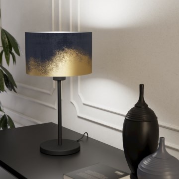 Eglo 39975 - Galda lampa CASUARITA 1xE27/40W/230V zila/zelta