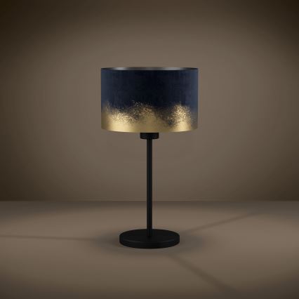 Eglo 39975 - Galda lampa CASUARITA 1xE27/40W/230V zila/zelta