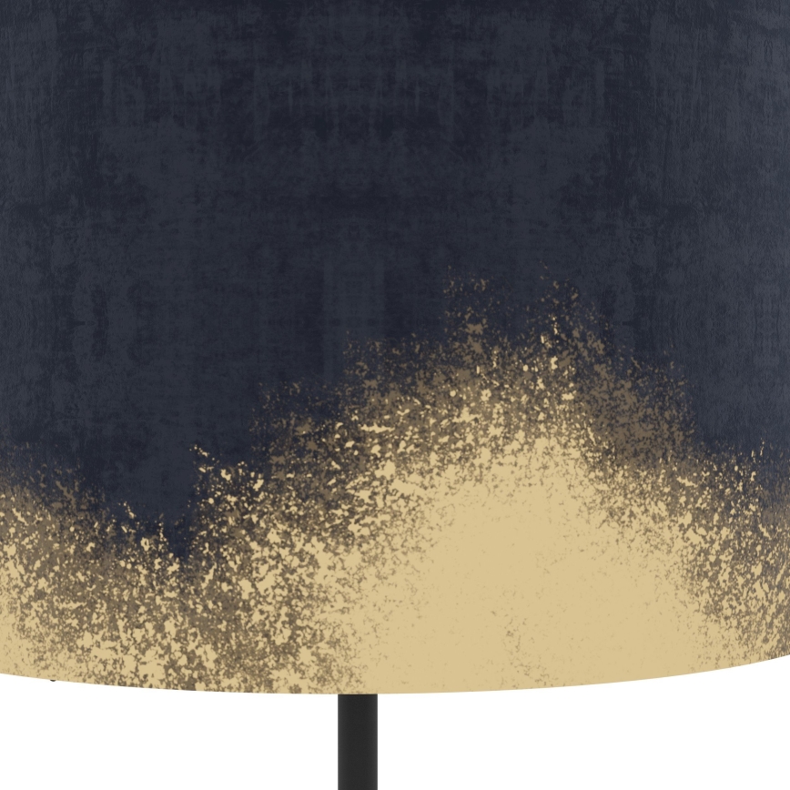 Eglo - Grīdas stāvlampa 1xE27/40W/230V zila/zelta