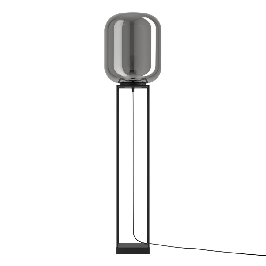 Eglo - Grīdas stāvlampa 1xE27/40W/230V dūmakains