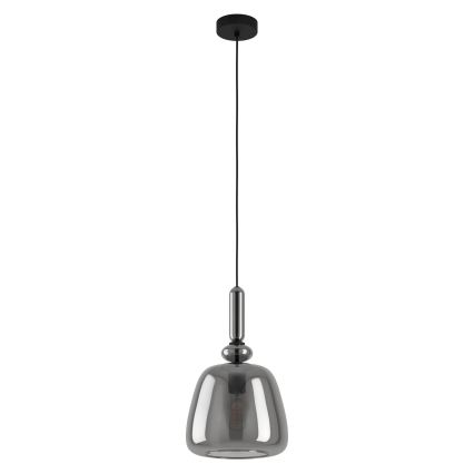 Eglo - Lustra ar auklu 1xE27/40W/230V dūmakains