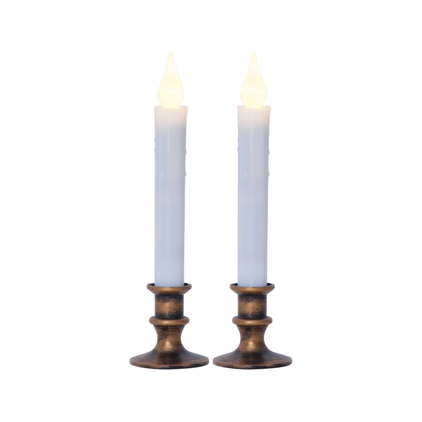 Eglo 410029 - Komplekts 2x LED sveces LED/1xAA siltā balta