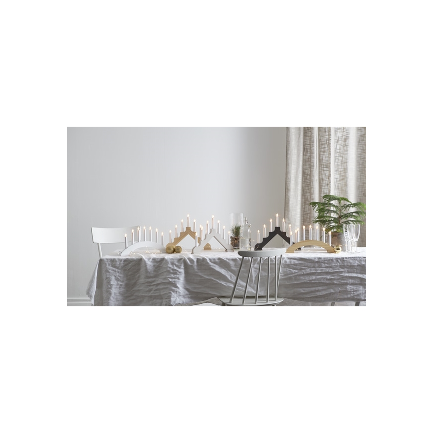 Eglo - Ziemassvētku svečturis 7xE10/3W/230V 22x29 cm
