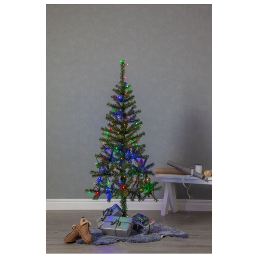 Eglo - LED āra virtene, 80 LED, 8 m, IP44, daudzkrāsaina