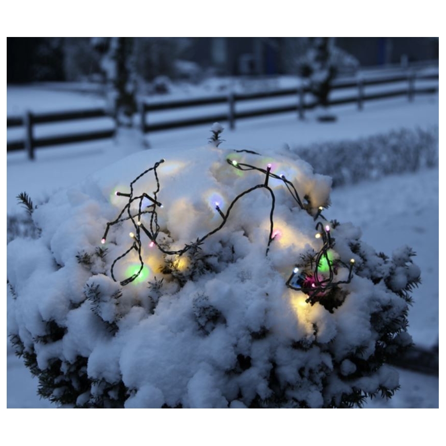 Eglo - LED āra virtene, 80 LED, 8 m, IP44, daudzkrāsaina