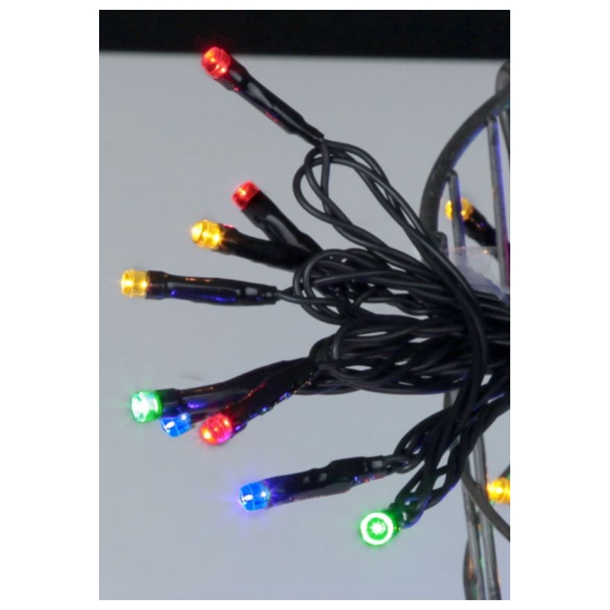 Eglo - LED Āra Ziemassvētku virtene 80xLED 8m IP44 daudzkrāsaina