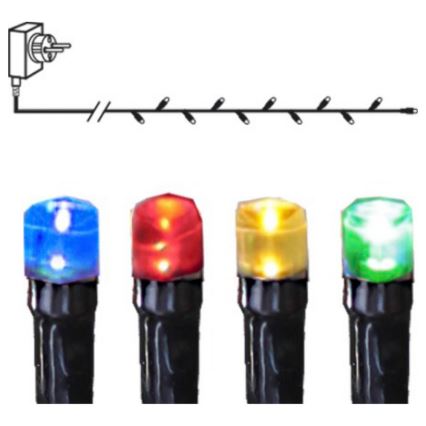 Eglo - LED āra virtene, 160 LED, 26 m, IP44, daudzkrāsaina