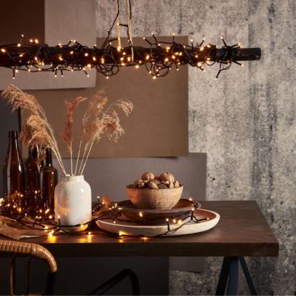 Eglo - LED āra virtene 800xLED 21 m IP44 silti balta