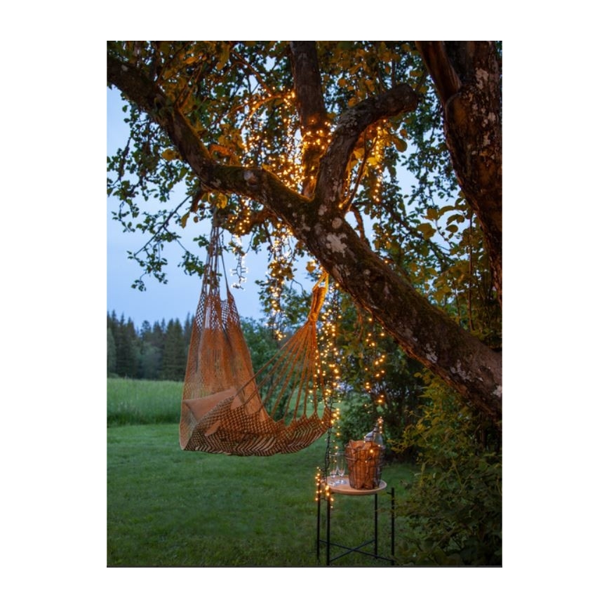 Eglo - LED āra virtene 800xLED 21 m IP44 silti balta