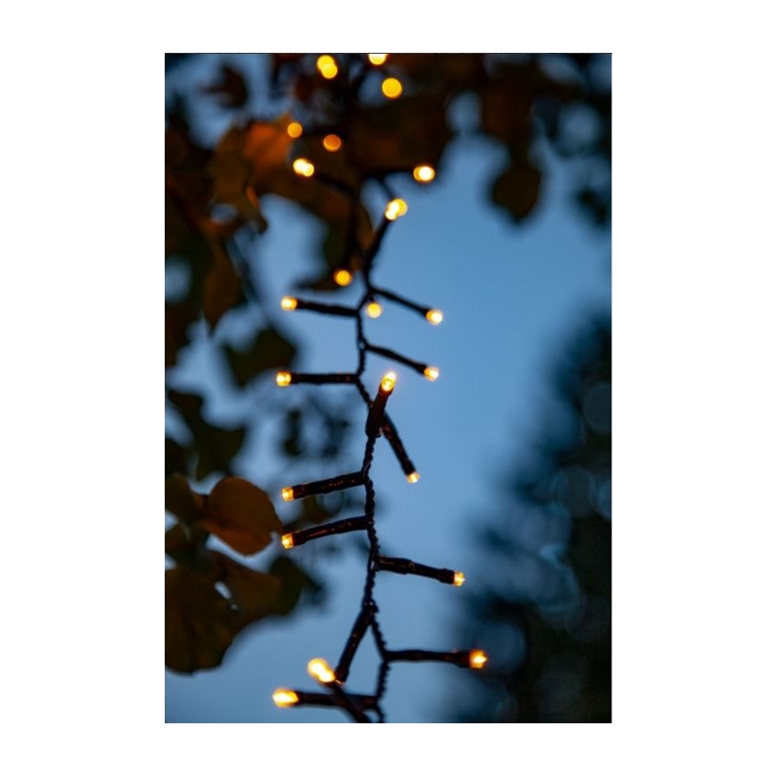 Eglo - LED Āra Ziemassvētku virtene 800xLED 21m IP44 silti balta