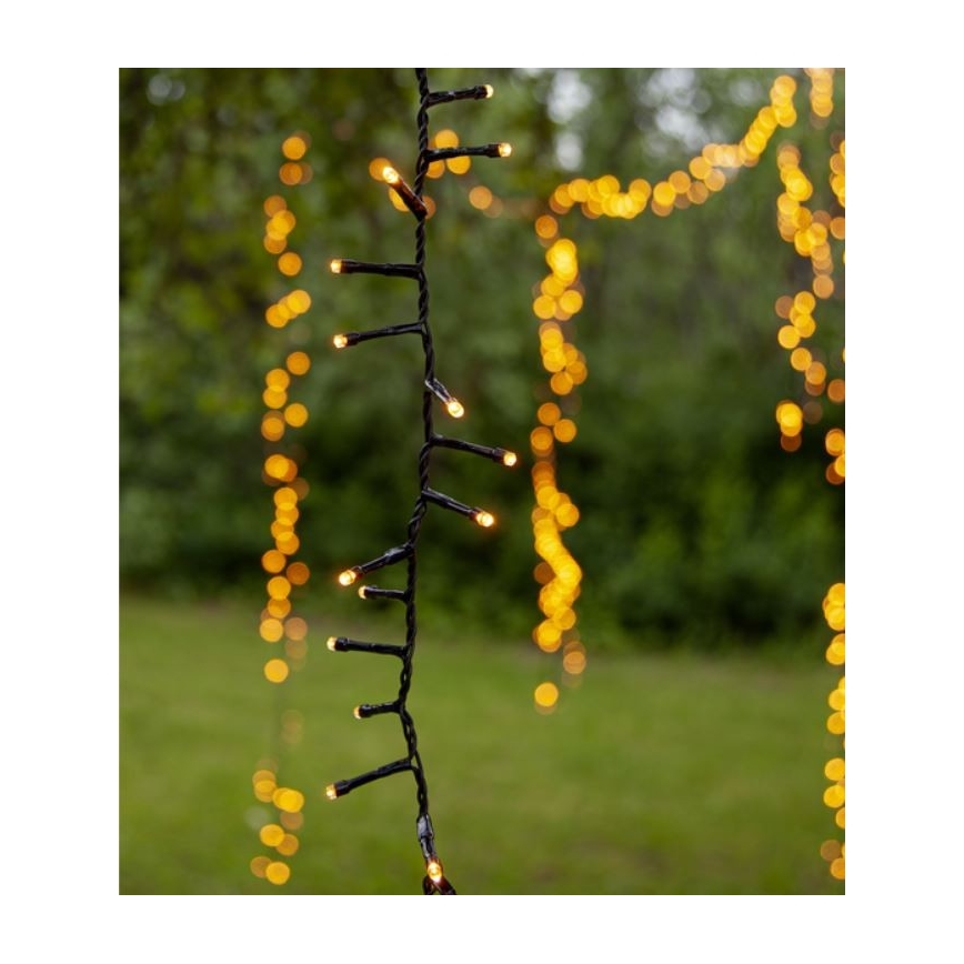 Eglo - LED Āra Ziemassvētku virtene 800xLED 21m IP44 silti balta