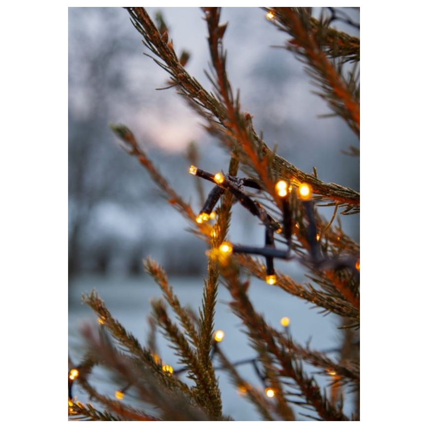 Eglo - LED Ziemassvētku āra virtene 1200xLED 29m IP44 siltā balta