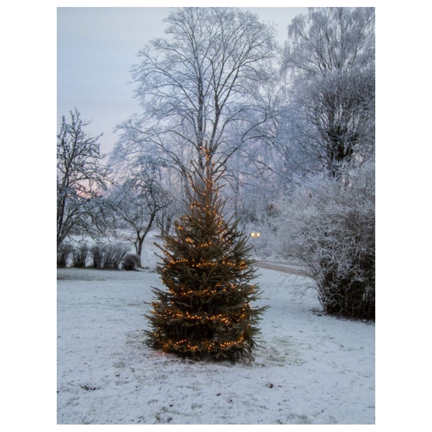 Eglo - LED Ziemassvētku āra virtene 1200xLED 29m IP44 siltā balta