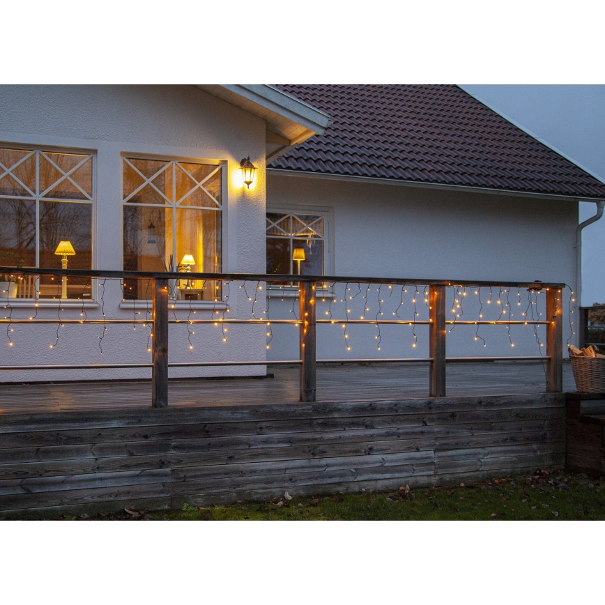 Eglo 410824 - LED Ziemassvētku āra virtene 480xLED/17x0,55m IP44 silti balta