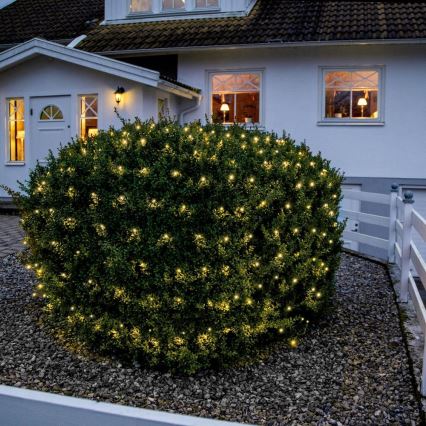 Eglo - LED Ziemassvētku āra virtene 200xLED 3m IP44 silti balta