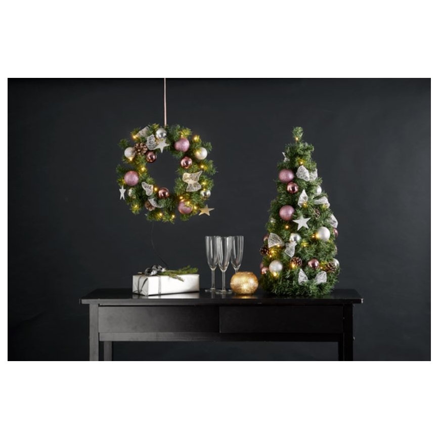 Eglo - LED Ziemassvētku dekorācija 42xLED/0,064W/3xAA
