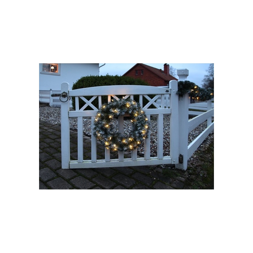 Eglo - LED Āra Ziemassvētku vainags 30xLED/0,064W/3/230V IP44