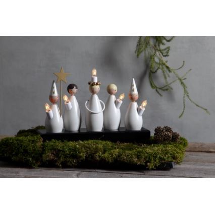 Eglo - Ziemassvētku svečturis 5xE10/3W/230V