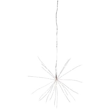 Eglo 411063 - LED Ziemassvētku dekors FIREWORK 60xLED/0,06W/3xAA Ø 26 cm