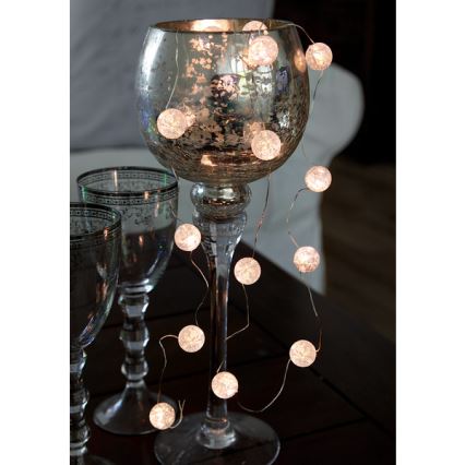 Eglo - LED Ziemassvētku virtene 15xLED/1,4m
