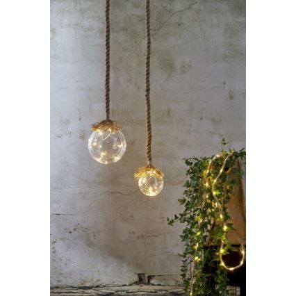 Eglo - LED Ziemassvētku dekorācija 15xLED/0,06W/3xAA